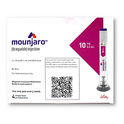 MOUNJARO 10 MG / 0.5 ML ( TIRZEPATIDE ) FOR SUBCUTANEOUS INJECTION 4 PRE-FILLED PENS